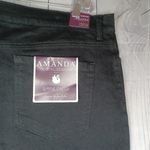 Gloria Vanderbilt  Amanda Supreme Stretch Women's Black Jeans NWT Photo 9