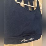 Alphalete  Trinity Sports Bra in Navy Blue, Size M Photo 1