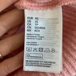 H&M Ribbed Pink Cropped Turtleneck Sweater / Size XS Photo 5