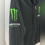 MONSTER zip up hoodie jacket unleash the beast size XL black Photo 2