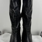 Wild Diva  Black Over the Knee Boots Photo 0