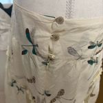 Anthropologie LEIFSDOTTIR Dragonfly Print Silk Blend Skirt Size 8 Photo 1