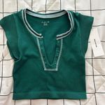 Urban Outfitters brand new w/tags green  go for gold top  Photo 0
