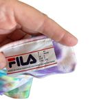 FILA  NEW Large halter crop top tie die spell out Photo 5