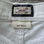 Levi's Levi’s 515 White Denim Shorts Size 8 Photo 2