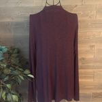 American Eagle  keyhole, long sleeve mock neck blouse Photo 2