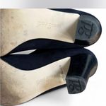 Paul Green  Black suede Ankle Boots with Gold Zipper UK 6.5/US 9 Photo 4