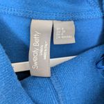 Sweaty Betty  Cobalt Blue Women's Cowl Neck Hoodie Sweater Sz S Photo 1