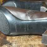 Aquatalia  women's Brown Leather Ankle Boots size 9.5 Photo 12