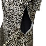 cupcakes and cashmere Women's Lenna Leopard Print Wrap Dress Size Medium‎ Photo 5