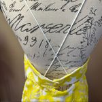 Maeve  by Anthropologie NWT Yellow Embroidered Lace Mini Dress Size 6 Photo 9