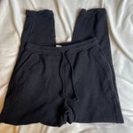 LSPACE Black‎ Waffle Knit Drawstring Waist Pants Women's Small Black Size undefined Photo 1