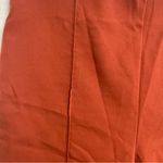 Loft Womens Pants Burnt Orange Front Seamed High Waist Ankle Side Zip Size 6 Photo 6
