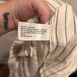 A New Day Women's Striped High Waist Pants Size 10 Career Casual Linen Blend Photo 8