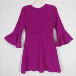 Lulus  Fuschia Bell Sleeve Mini Dress Photo 3