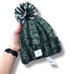 Free People Movement NWT Apres Ski Team Green Multi Pom Soft Knit Beanie Hat Photo 2