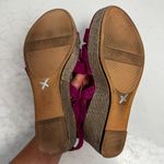 Naturalizer  Unique Pink Suede Sandal Wedges Shoes Size 6 Photo 6