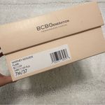 BCBGeneration  Whitney Suede Mule Heel Sandals Red 7 Photo 4