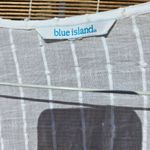 Blue Island  white swim coverup Cotton Lace M Photo 4