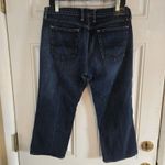 Lucky Brand Danville Classic Rider Crop Capri Jeans Dark Wash Size 12/31 Photo 1