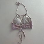 Athleta  Printed Halter Swim Top Small | Adjustable Boho Bikini Top Summer Beachw Photo 1