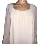 Sequin Hearts Bell Sleeve Shift Dress Photo 4