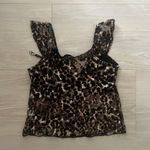 Urban Episode brown and black leopard print top Photo 1