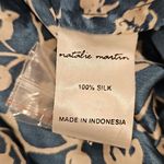 Natalie Martin 💕💕 Ashley Asymmetrical Midi Dress ~ Teal Pomegranite Print Small Photo 8