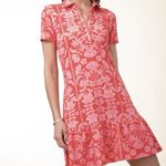 Spartina 449 NWT Joelle Polo Dress McAllister Floral Vine Pink MEDIUM Photo 4