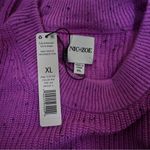 Nic+Zoe Womens XL Cheerful Chill Sweater in Pink Purple Mix NEW Photo 7