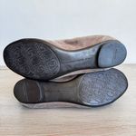 AGL Attilio Giusti Leombruni Monika Ballet Flats Size 38 Brown Suede Cap Toe Photo 6