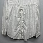 Caffe Marrahkesh Shirt Womens Small Cotton Oversized Relaxed Boho Beachy Western White Photo 8