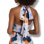 River Island Eco Couture Silky Halterneck Wrap Crop Top NWT Photo 6