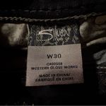 Silver Jeans Silver Jean‎ Co Women's Shorts Marti Style Size 30 Dark Wash Embroidered Concert Photo 8