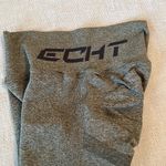 ECHT  Brown Olive waist leggings with scrunch detail in the back. Photo 3