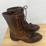 Laredo  Boots Women's Size‎ 6.5 Distressed Brown Cowboy Western Photo 0