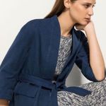 Massimo Dutti  Textured Cotton Wrap Jacket Photo 0