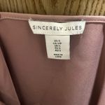 Sincerely Jules Satin bodysuit Photo 1