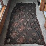 Indian Embroidered Brown Wrap Photo 0