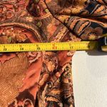 ST. John sport printed jacket size P. All over pattern, fall, maximalism Orange Photo 7