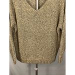 Love Tree  Speckled V Neck Long Sleeve Sweater‎ M Photo 2