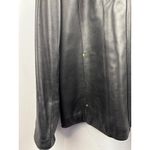 Ellen Tracy Women’s XL Black Leather Jacket with Gold Hardware Photo 1