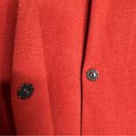 Anthropologie  Rust One Button Sweater Jacket Size Small Photo 7