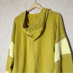 Daily Practice by Anthropologie Boxy Pullover Sweatshirt Longsleeve Chartreuse L Yellow Size L Photo 8