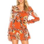 Tularosa REVOLVE Lara floral long sleeve mini dress Photo 0