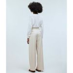 Madewell NWT The Harlow Wide-Leg Pant Harvest Moon Cream Photo 5