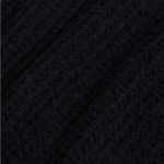 Abercrombie & Fitch Textural Crew Sweater Shell Tank Black Size Small NWT Photo 1