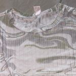 secret treasures  Light Gray Ribbed Sweatshirt Photo 2