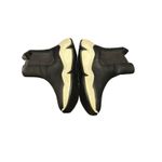 Ecco Ladies‎  Black Leather Ankle Boot with Chunky White Sole Size 36 US 5-5.5 Photo 3