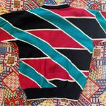 Vintage 90s Cotton Blend Geometric Diamond Print Sweater Size M/L Size L Photo 3